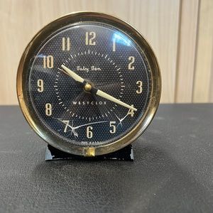 Vintage Baby Ben Alarm Clock